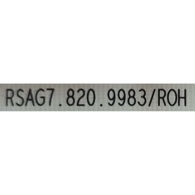 FUENTE DE PODER PARA TV HISENSE / NUMERO DE PARTE 304400 / RSAG7.820.9983/ROH / CQC13134095636 / HLL-9983WA / PANEL JHD550X3U52-T1L7\S0\FJ\GM\ROH / DISPLAY T550QVN10.2 / MODELOS 55U7H / 55U7G - Imagen 3